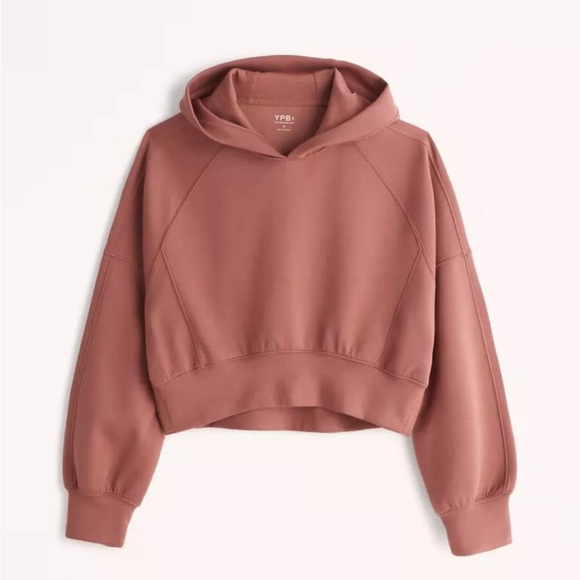 Abercrombie & Fitch Sweaters - A&F YPB neoKNIT Wedge Popover Hoodie Size Large